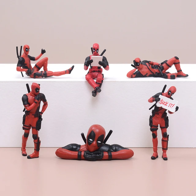 Car Interior Decoration Anime Model Doll Pendant Deadpool Auto