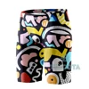 Summer Swimming Trunks Men Professional Tight Jammer Swimwear Outdoor Beach Printed Solid Durable Training Surfing Swim Shorts 2