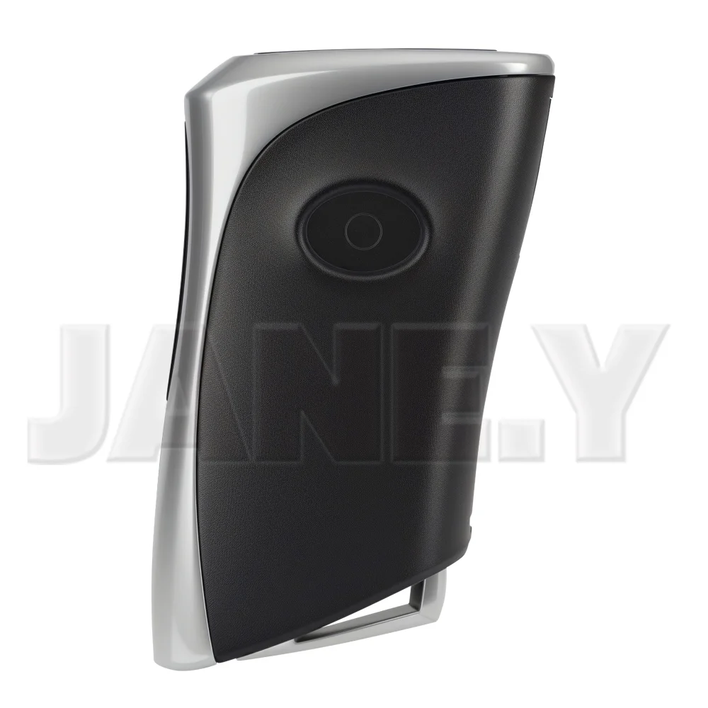 Premium Leather Remote Car Key Fob Case with 3/4 Button Design