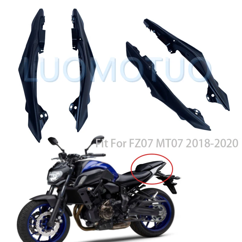 

Черная обтекатель для заднего сиденья и мотоцикла, подходит для YAMAHA MT07 MT-07 MT 07 2018 2019 2020