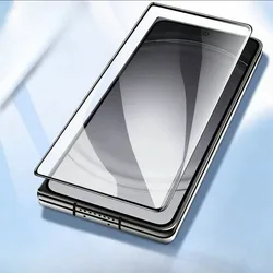 Enhanced Clear 9H Tempered Glass Foldable Screen Protector with Full Cover Black Edge for Tempered glass (For OPPO Find N6)