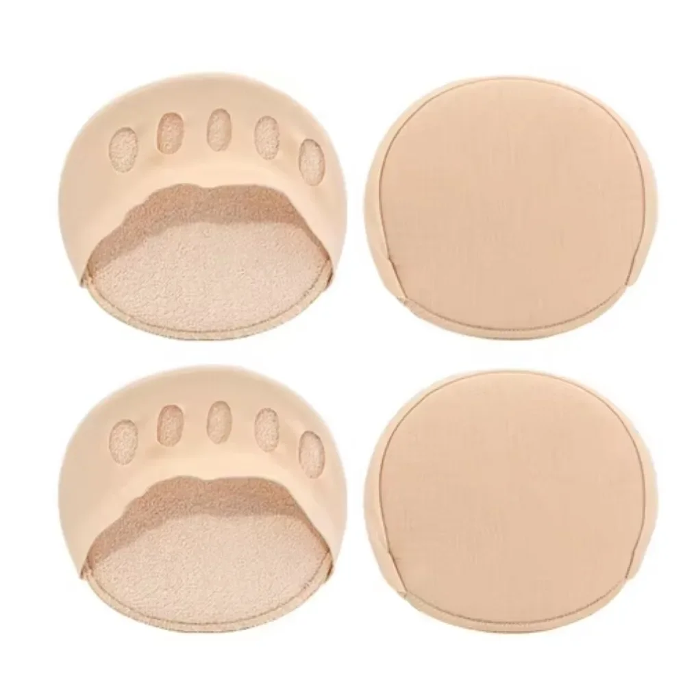 2/4pcs Five Toes Forefoot Pads for Women High Heels Half Insoles