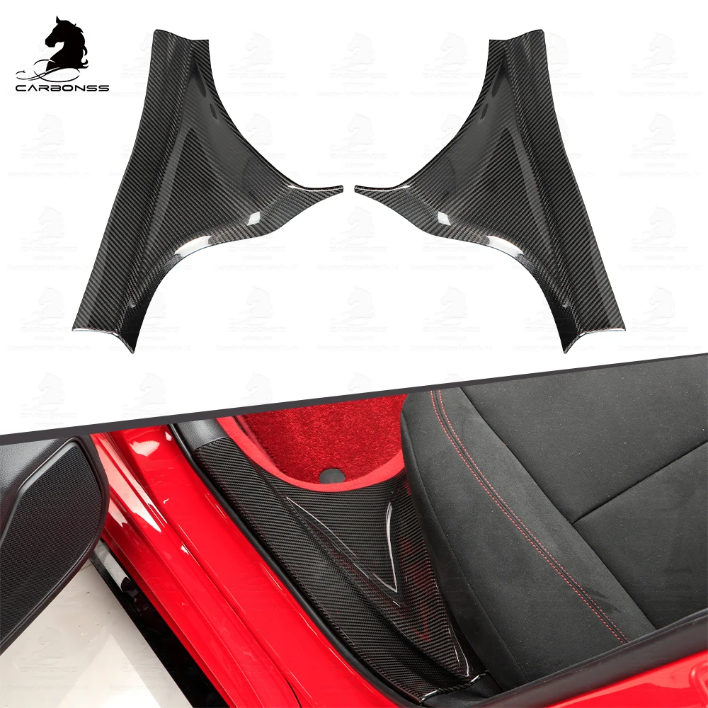 

Dry Carbon Fiber Rear Door Sill for Honda Civic 11th Type R 2022+