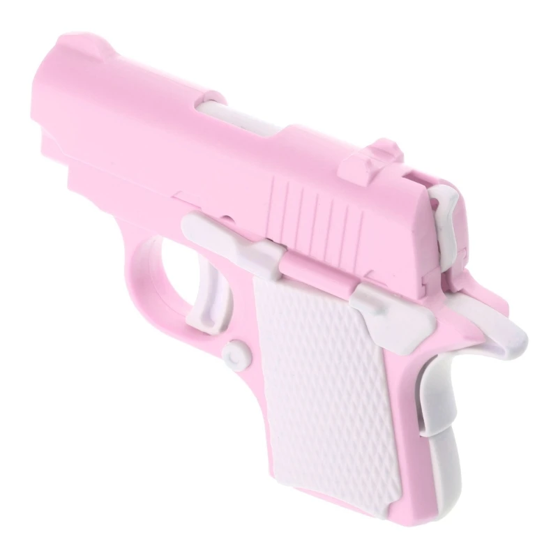 3D Printing Guns Fidgets Toy for Children Colorful Mini Guns Prank Toy Office Adult Sensory Stress Relief Boredom Toy 3