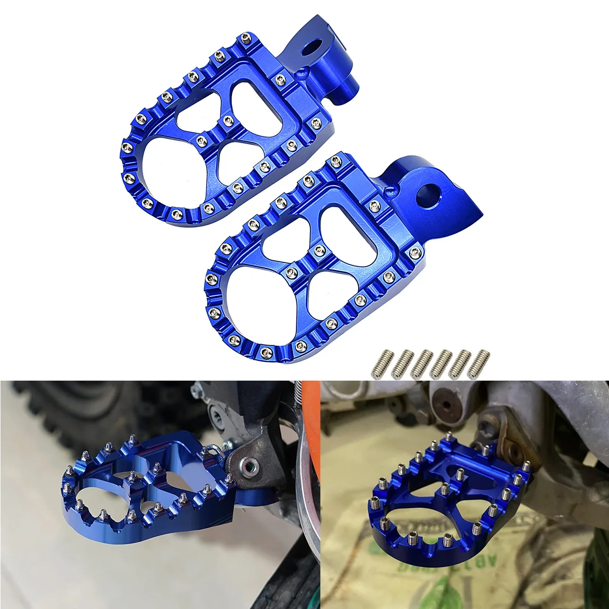 

Motorcycle CNC Foot Peg For YAMAHA YZ85 YZ125 YZ250 125X YZ250F YZ250FX 450FX YZF WRF 250 426 450 YZF250 WRF250 WR450F 2001-2023