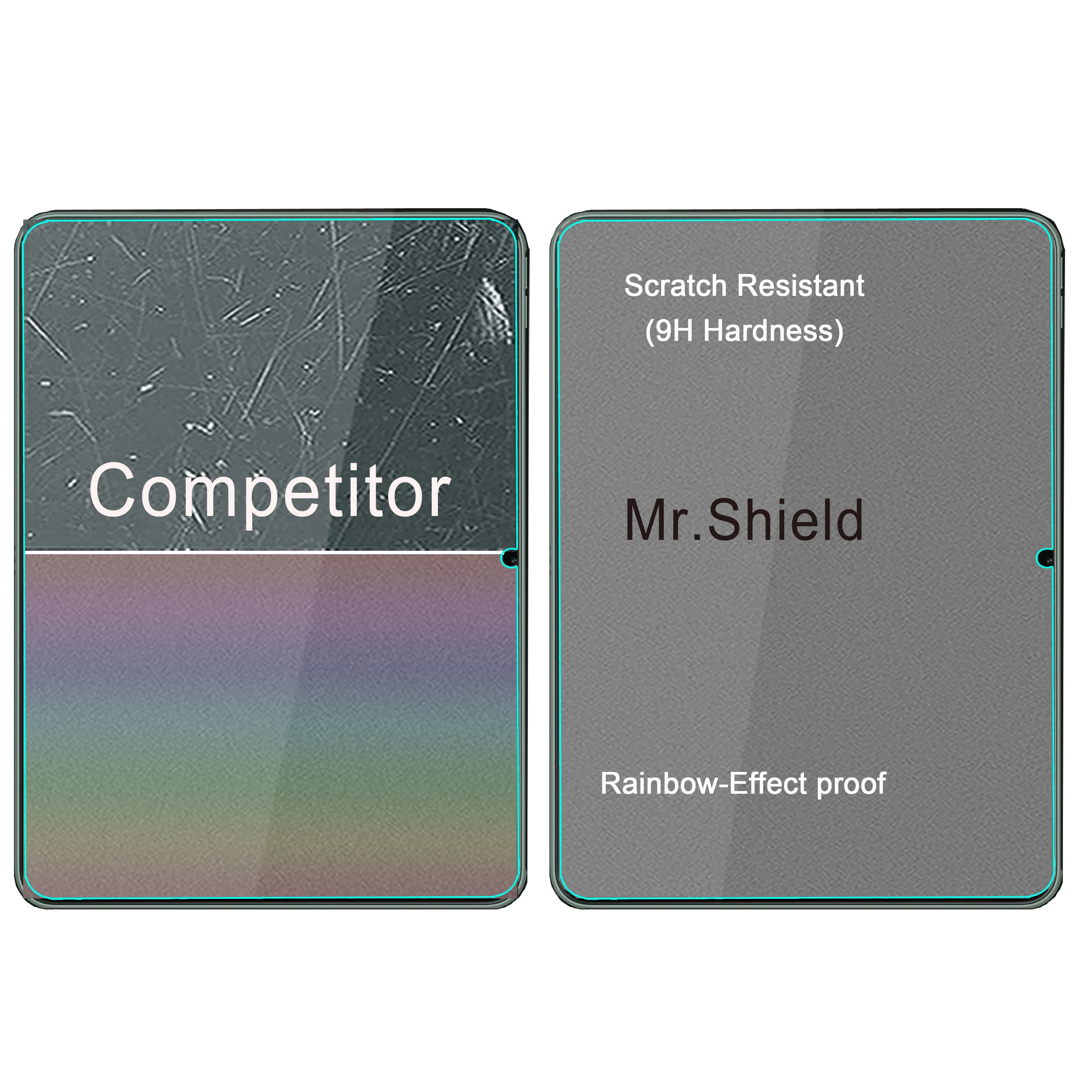 Protetor de Tela Mr.shield para Oneplus Pad Tablet de 116 Vidro Temperado Protetor de Tela com Substituição Vitalícia Pacote 2 - Imagem 3