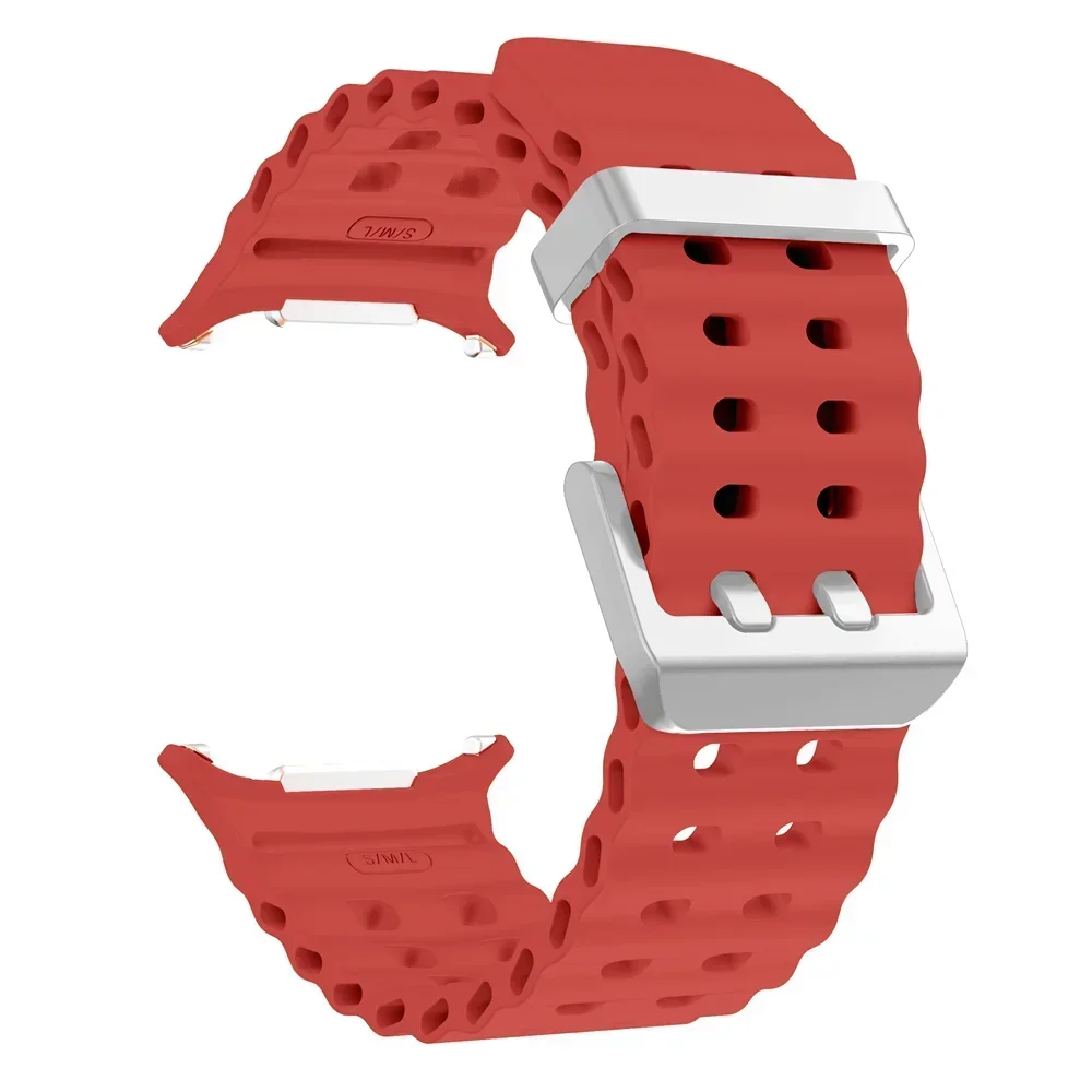 Marine Silicone Sport Bracelet - Premium Strap for Smartwatch Accessories