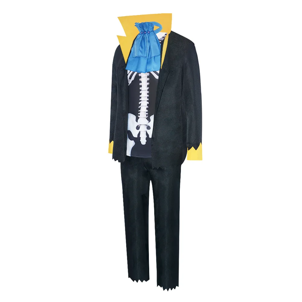 One Piece Brook Cosplay Costume for Men (Unofficial)