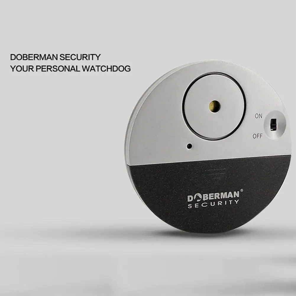 100DB Vibration Alarm Sensor Detector Doberman Security Door Window