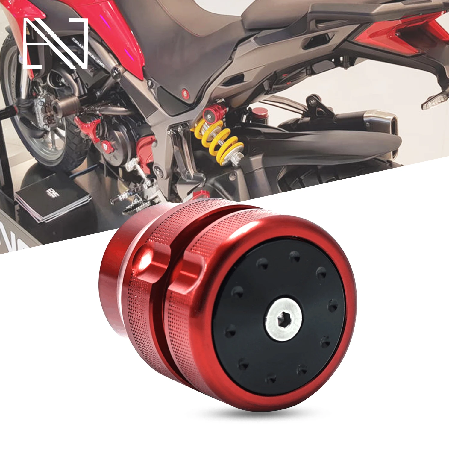 

Motorcycle Accessories Rear Shock Preload Adjuster For MV Agusta Turismo Veloce 800 RC Rosso