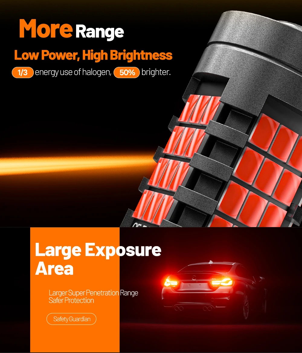 2x LED Bremslicht Lampe W21/5W 7443 T20 Für Nissan Altima Quest Rogue Cube Juke micra Versa Hinweis X-Trail T31 T32 Pathfinder R52 – Detail 2