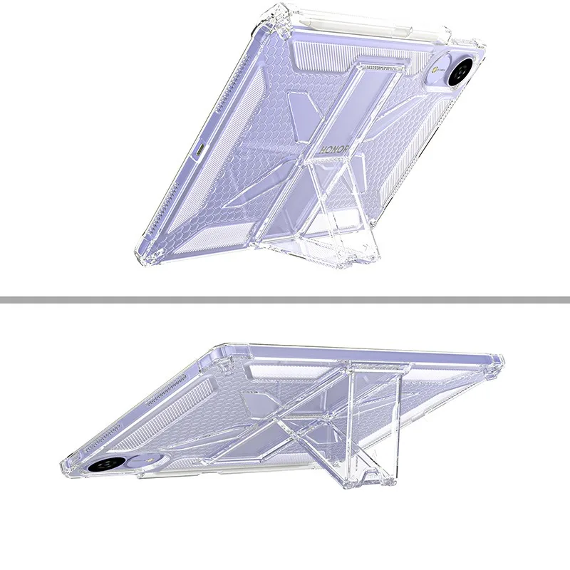 Enhanced Silicone Tablet Case with Pen Slot, Soft Protective Cover