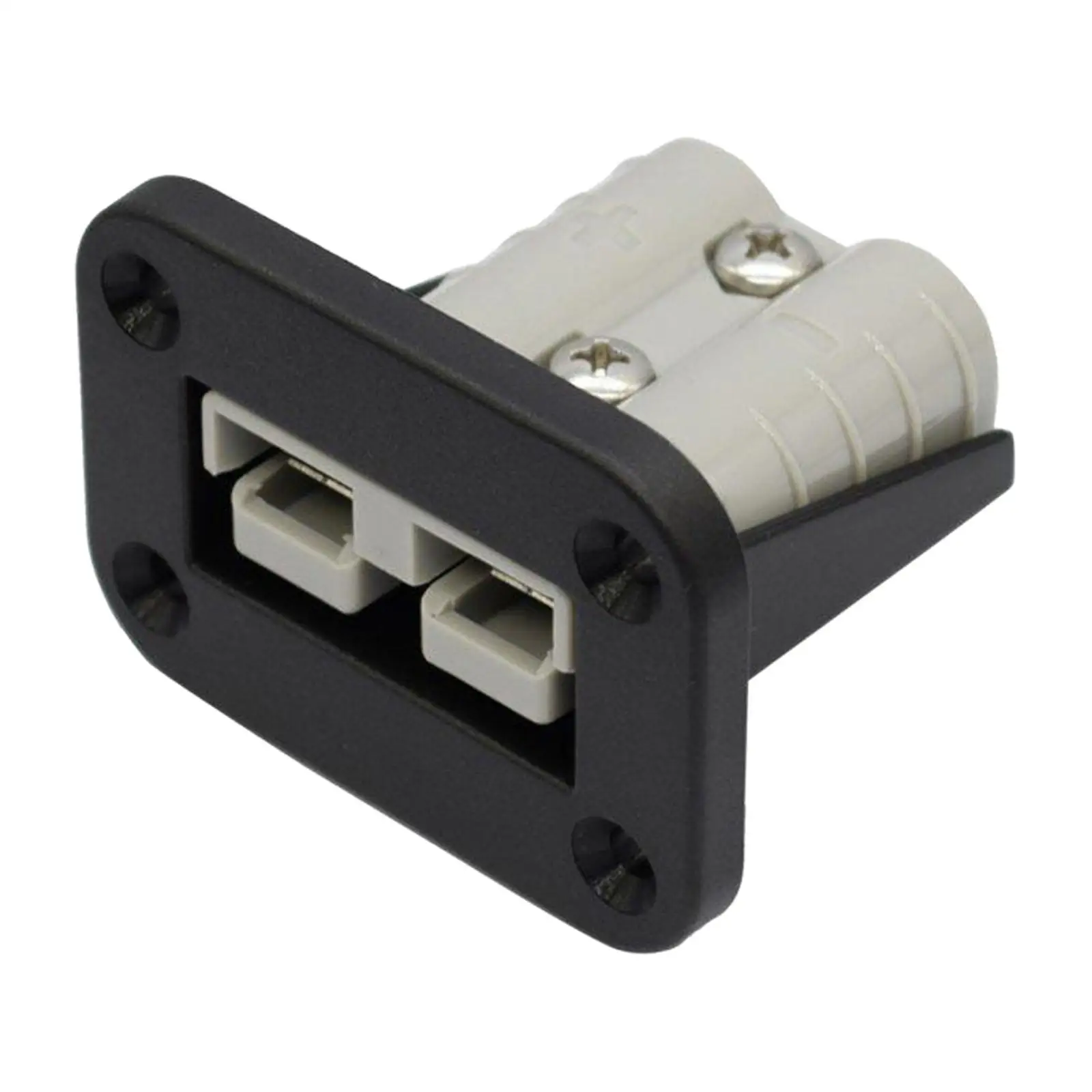 5x 50A Plug Mounting Bracket Panel Cover DC 12V-24V for