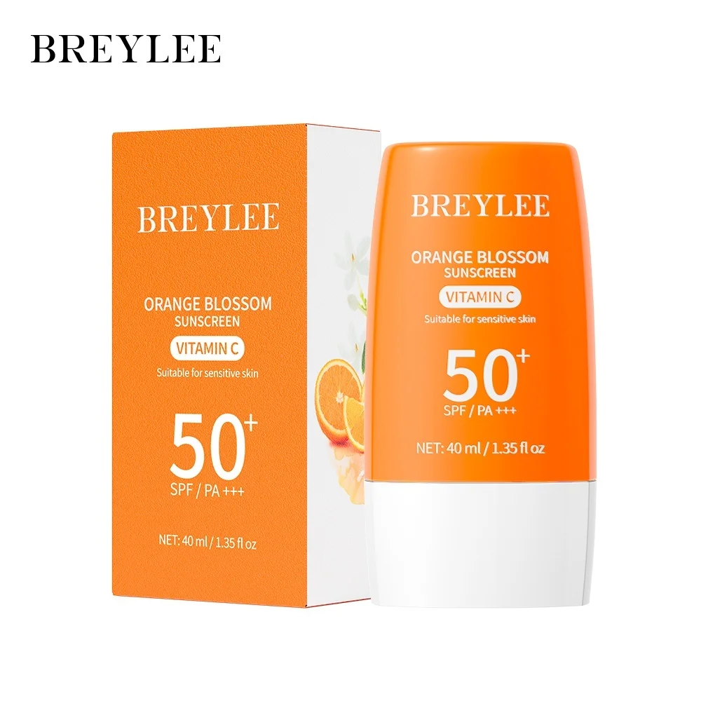 Orange Blossom Sunscreen SPF50+++ Refreshing Translucent Body Care Sunburn Skin Anti-Aging Facial Care Sunscreen 40ml