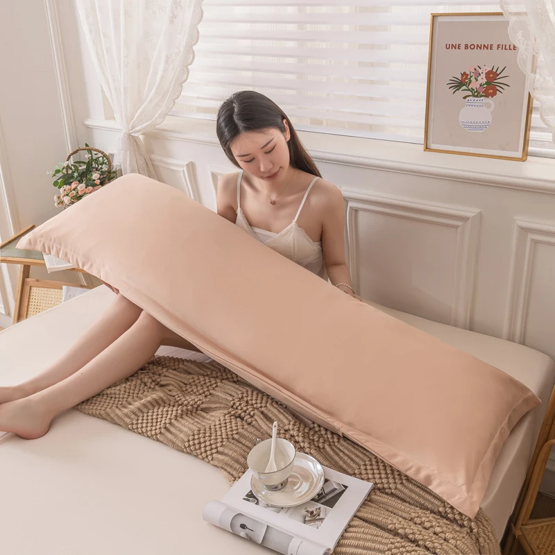 One Piece Double Long Pillowcase Home Couple Pillowcase Extended Pillowcase (Excluding Core) 4