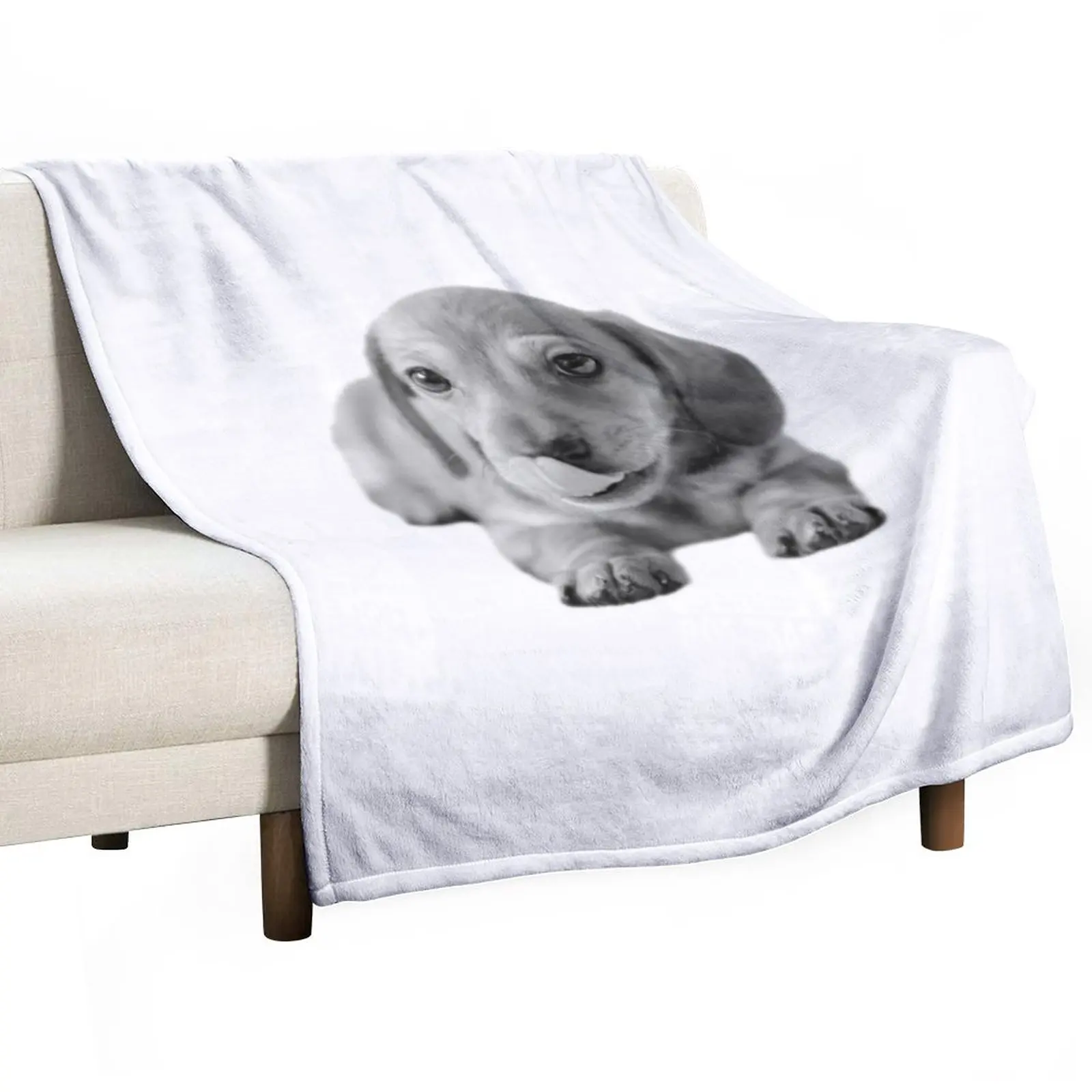 

New Little Cute Dachshund Puppy Throw Blanket Extra Large Throw Blanket Sofa Blankets Blankets For Bed Plaid