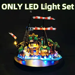 IN STOCK Remote Control LED Light Set For Pirates of Barracuda Compatible With LEGO 21322 Building Blocks Bricks Accessory Toys