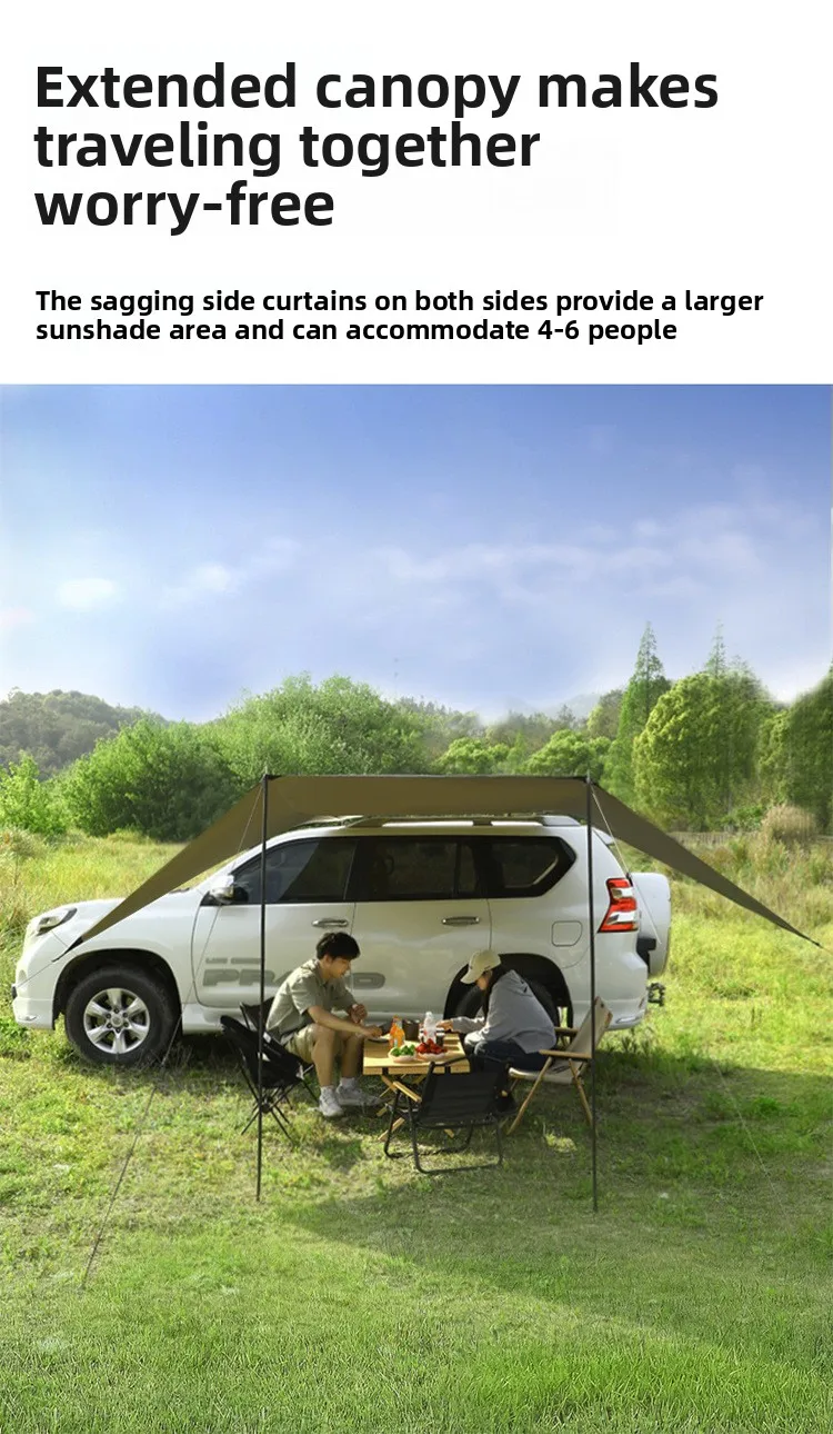 SUV Side Awning Canopy Tent 4