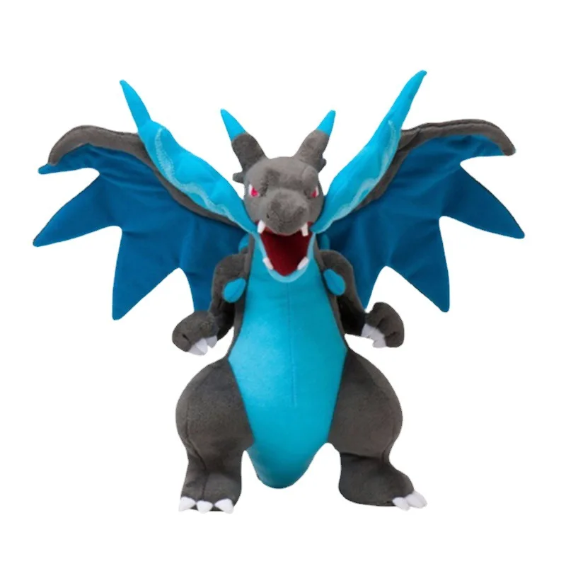 Pokémon fogo-respiração dragão brinquedo de pelúcia mega fogo-respiração  dragão y forma fogo-respiração dragão boneca de brinquedo das crianças  boneca de pano - AliExpress