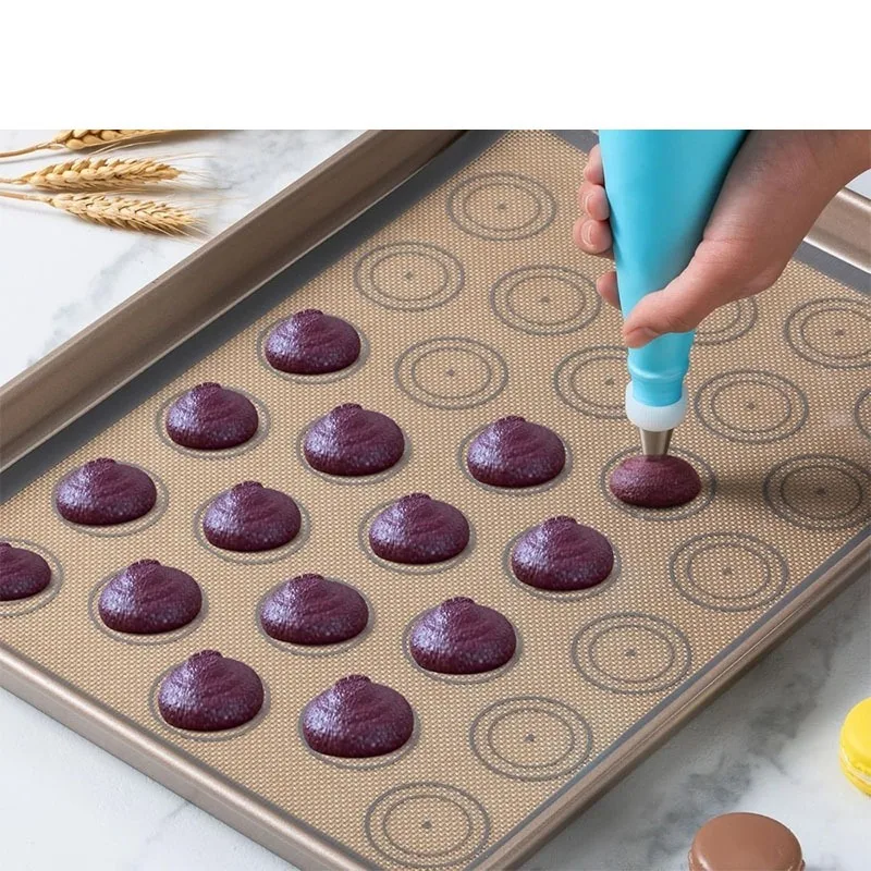 Reusable Silicone Baking Mat Non-Stick Oven Sheet Liner Heat Resistant for Cookie Puff Pastry  DIY Kitchen Bakeware Accessory