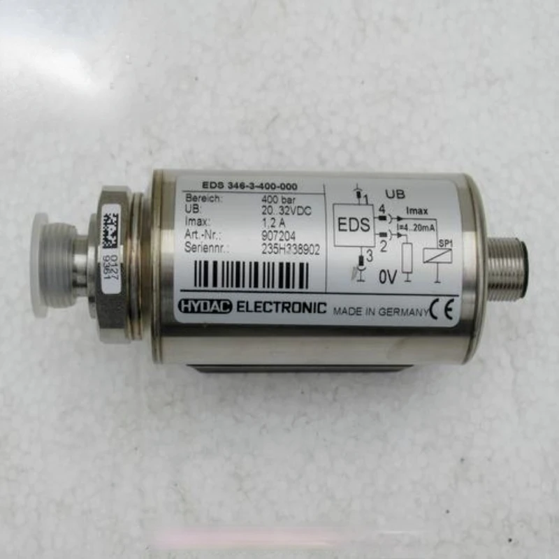 

100% новый и оригинальный датчик давления HYDAC EDS 346-3-400-000