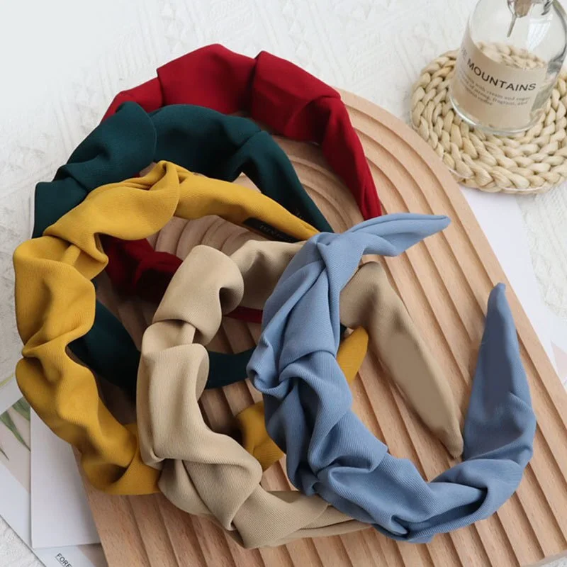 Elegant Floral Hair Hoop Headband - Stylish Hair Accessory