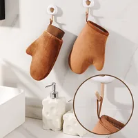 One-in-one body lotion gloves, tanning oil, quick application, artifact, sunscreen, essential oil, lazy massage, flocking tool - Image 3