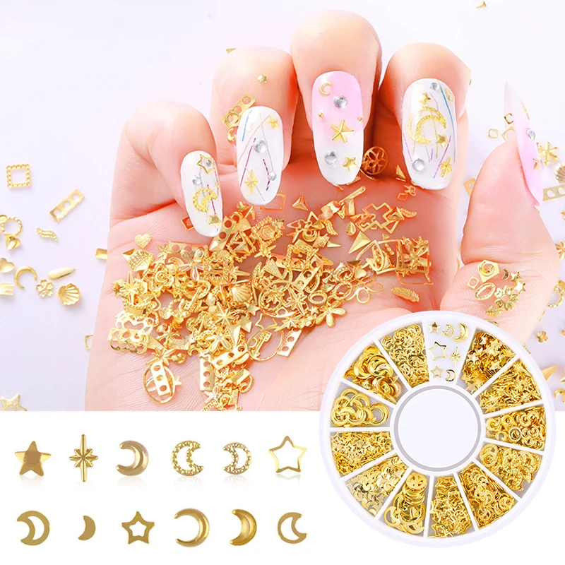 Resin Rivet Nail Charms 2