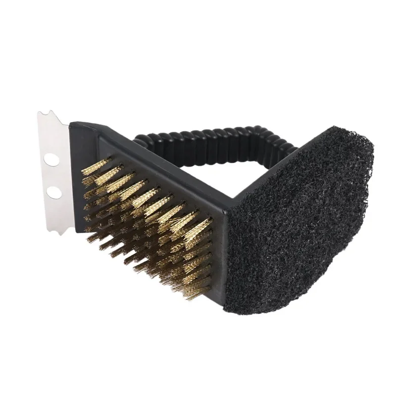Multifunctional Cleaning Brushes Outdoor Camping Picnic BBQ Cleaner Tool for Kitchen Cookware