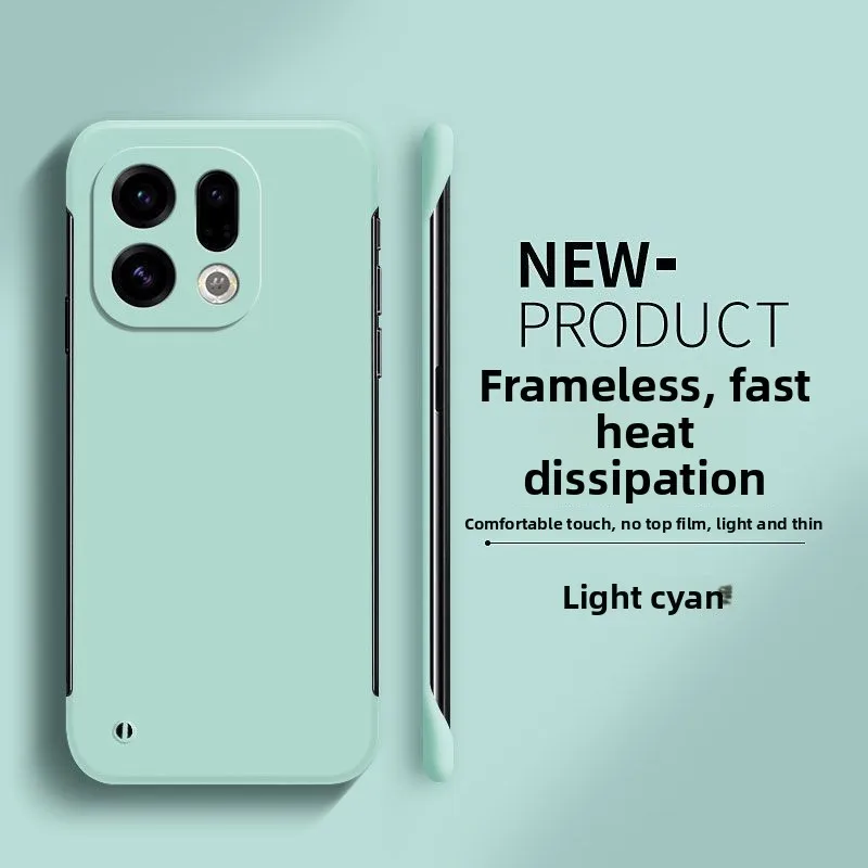 Ultra Thin Hard PC Frameless Phone Case - Rugged Matte Protection Cover