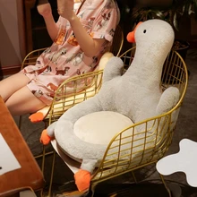 Design de ganso coxim sedentário escritório cintura almofada dormitório cadeira assento almofada de bunda cadeira almofada almofada de bunda