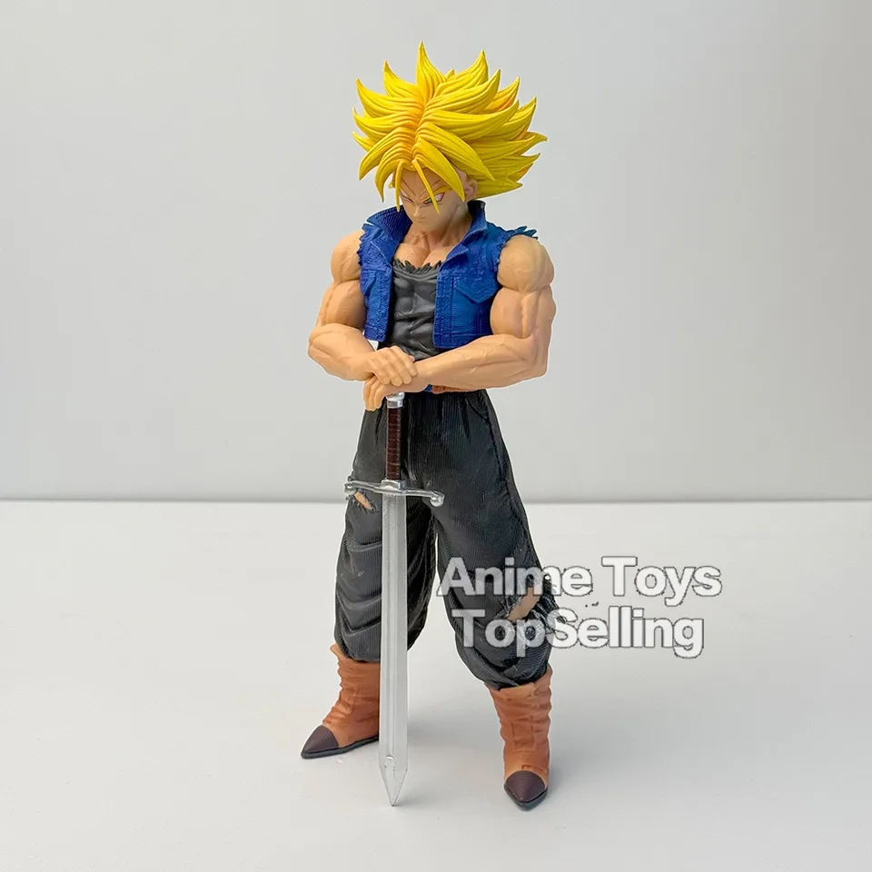 25cm/9.84in Anime Dragon Ball Z Trunks Figure Future Trunks Action