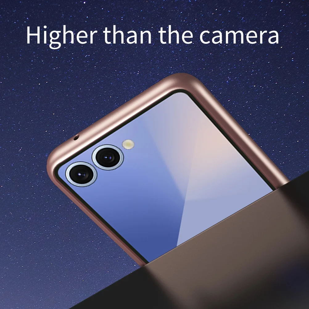 Micro-frosted Anti-fingerprint Stylish Color Phone Case with Camera Protection