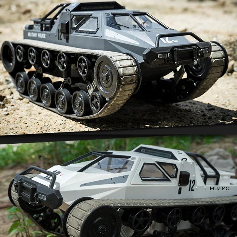 Extra Large Electric Off-road Remote Control Tank Stunt High-speed Remote Control Vehicle Crawler Climbing Spray Car Rc Toy 4