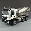 Rc 1/14 Truck Model 6x6 Cement Mixer Wheel Minus Axle Full Metal Remote Control with Open Door LESU Toys for Boys 1