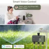 Diivoo WiFi Sprinkler Timer 3 Zone Remote Control Irrigation Timer with Wi-Fi Hub Automatic Manual Watering for Garden 5