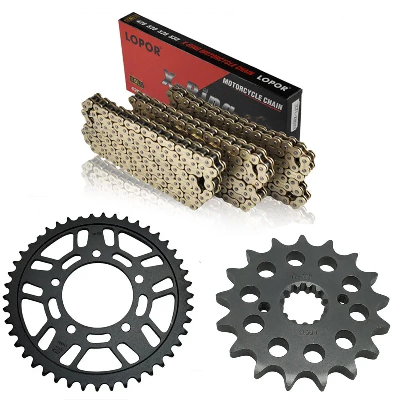 

Motor 530 Front Rear Sprocket Chain Set For Suzuki GSXR1000 2001-2008 SV1000 2003-2007 Bandit GSF1200 GSF1250 GSX1250F 2006-2016