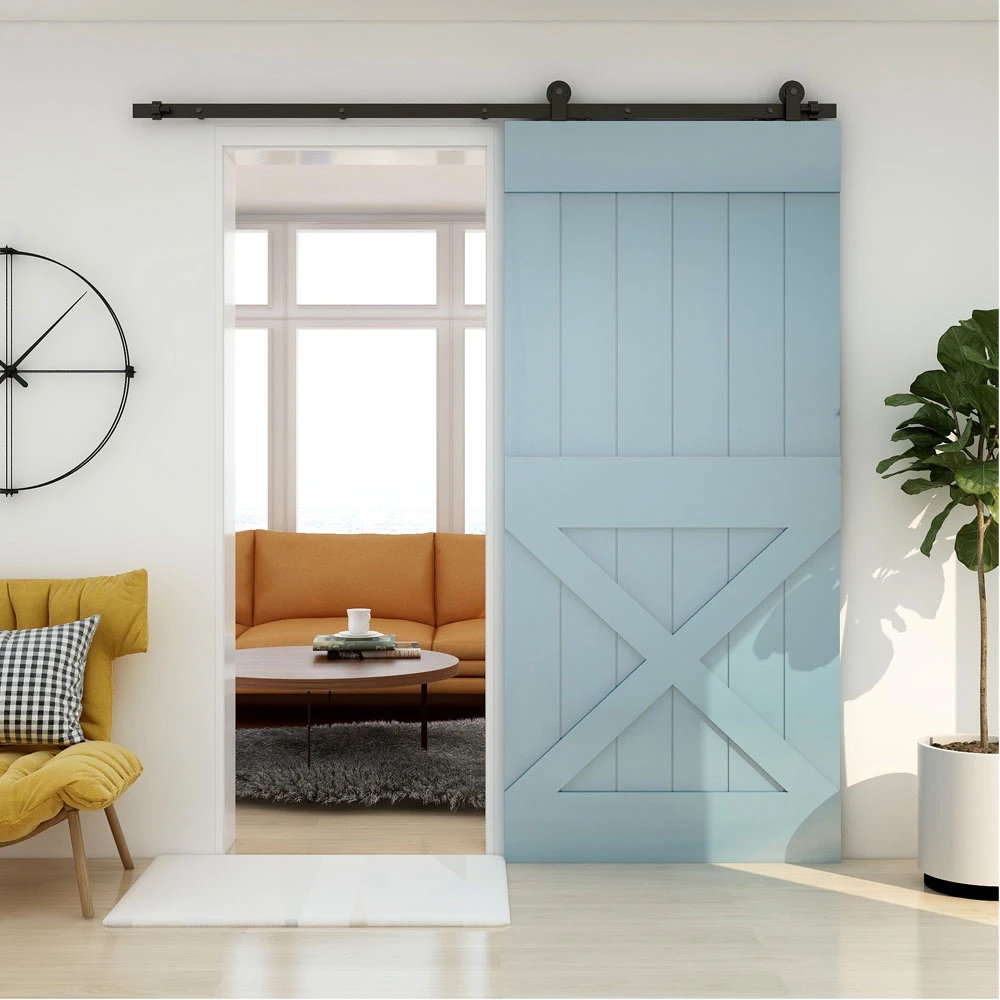 American Barn Door Hardware Hanging Rail Track Accessories for Kitchen Door Sliding Door