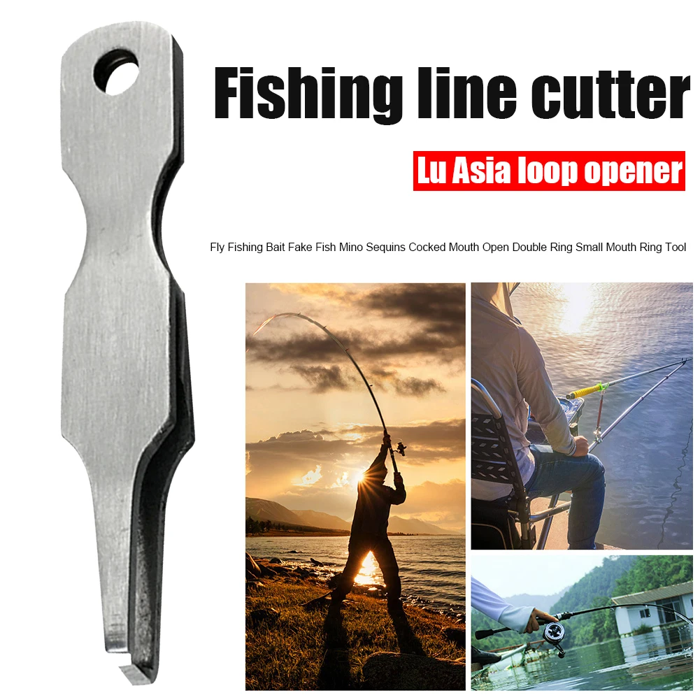 Fishing Line Cutter Hook Eye Cleaner Pin Fly Fishing Line Nippers Multi Function Plier Fish Accessories for Fisherman