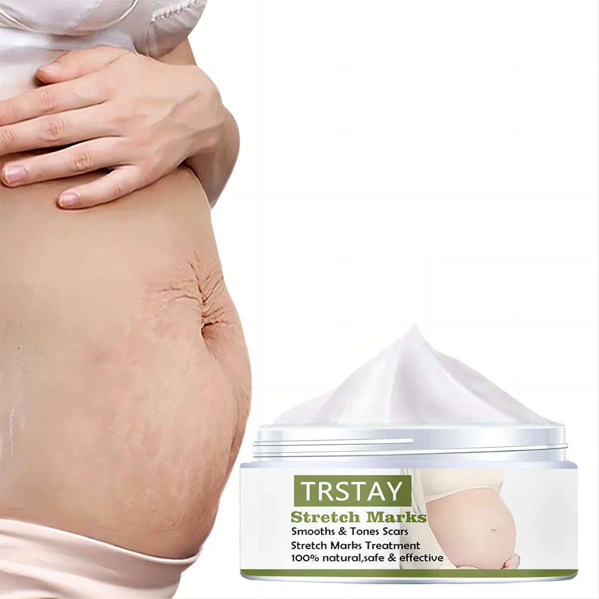 Pregnant Women's Belly Line Cream For Preventing Postpartum Pregnancy Lines Repair Cream 5