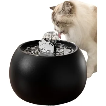 Ceramic Cat Water Fountain