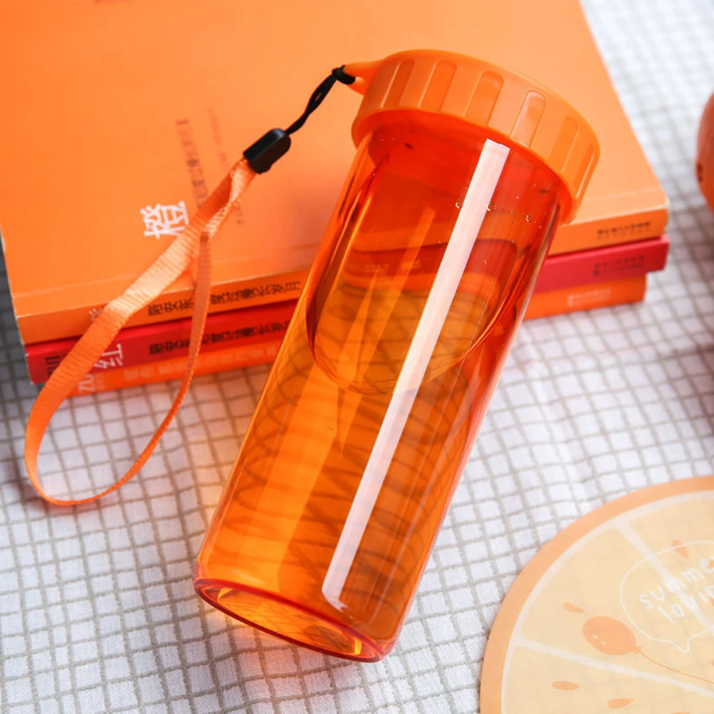 Portable 430ML Leak-Proof and Drop-Resistant Minimalist Water Cup in Solid Color