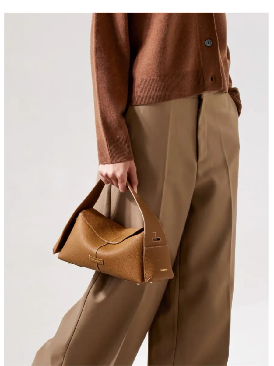 송몬트 여성용 레트로 암소 가죽 싱글 숄더 크로스바디 백, 통근 디자이너 핸드백, 호보스 토트백, 패션 이브 백