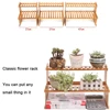 Indoor Plants Holder Wood Shelf Pot Organizer Bookshelf Balcony Bay Window Small Plant Flower Rack Storage Flower Pot Shelves 2