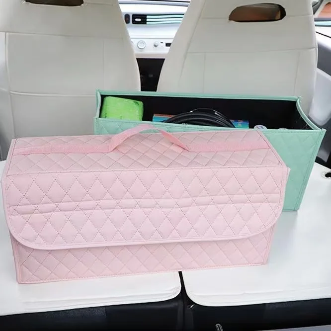 Large Capacity Foldable Car Trunk Storage Box Organizer Tool Box Outdoor Travel Storage Bag Automobile Interior Supplies