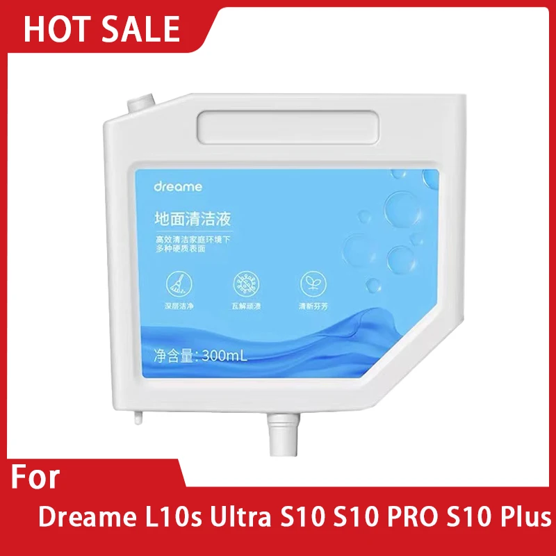 Limpador de Piso para Dreame L10s Ultra Xiaomi Omni 1s 300ml Líquido S10 S10 Pro S10 Plus Peças de Reposição