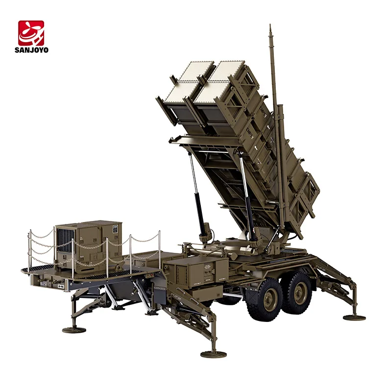 Hengguan Patriot P804 Radar Car 1:12 Bulk Kit Assembled Toy Radar Car Trailer Pure Bulk Self Assembled Trailer 5