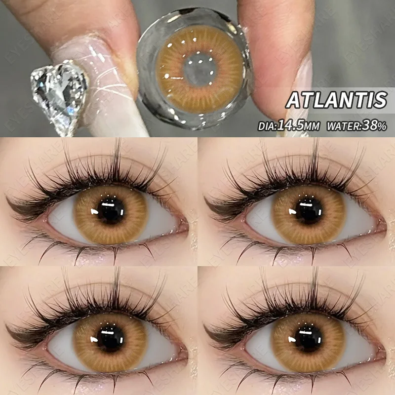 D'ORELLA Vibrant Color Cosmetic Contact Lenses - Express Delivery