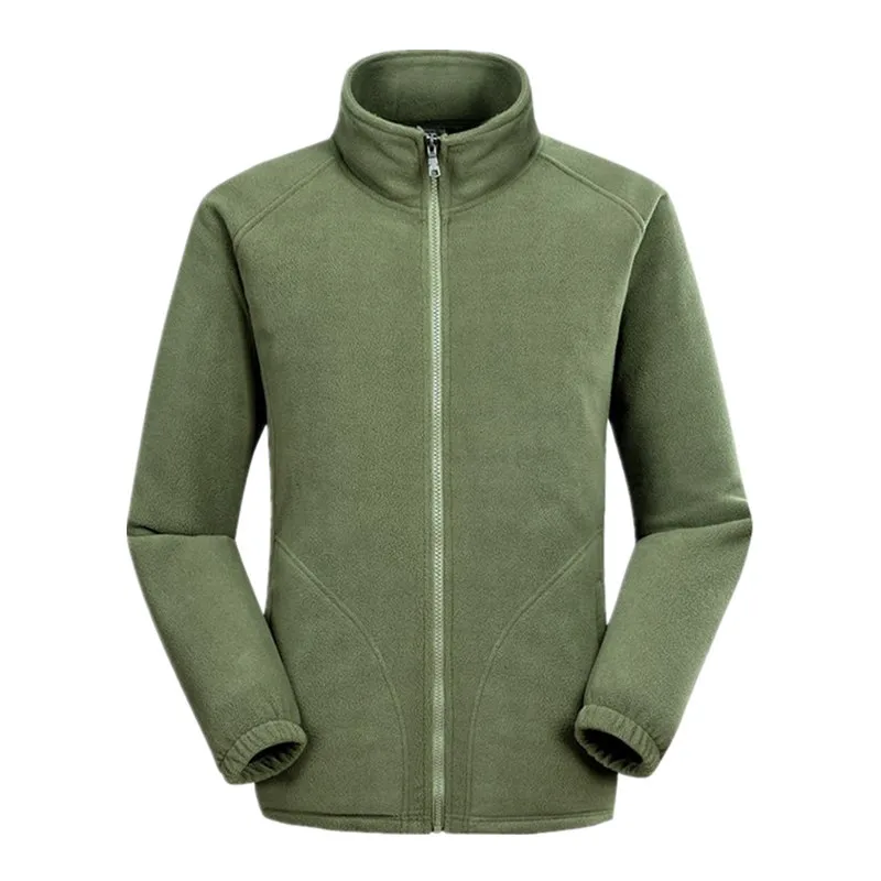 thumbnail image 1 of Primavera otoño chaqueta Polar de lana para hombres deportes senderismo pesca Camping rompevientos forro chaqueta táctica cárdigan Chaquetas, 1 of 5