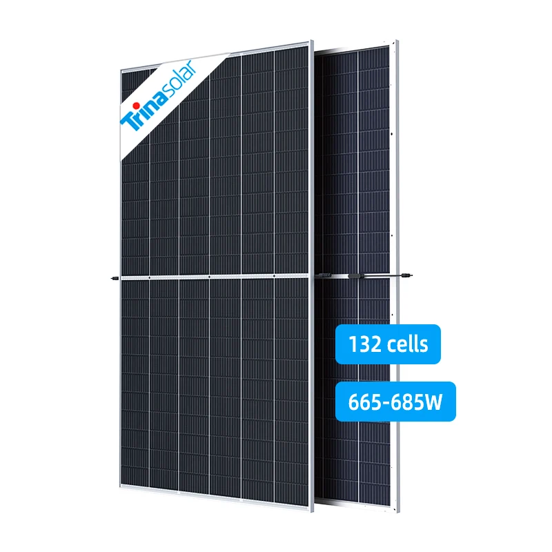 Trina Solar Energy Big Type 132 Celle Da 665W A 685W Pannelli Solari Fotovoltaici Mono Bificial